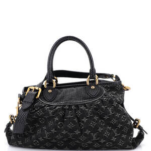 Louis Vuitton Neo Cabby Handbag Denim #233563L19B